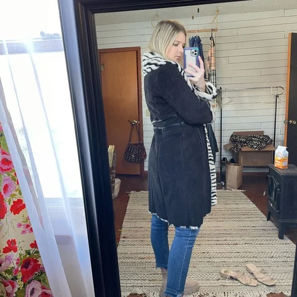 Long Fur Coat - Picture 2 of 2